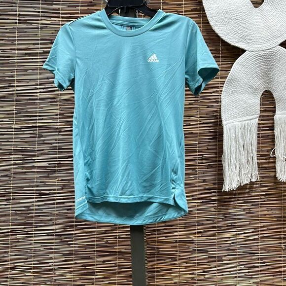 Adidas Womens Designed 2 Move T-Shirt Green Size XS - Picture 2 of 3